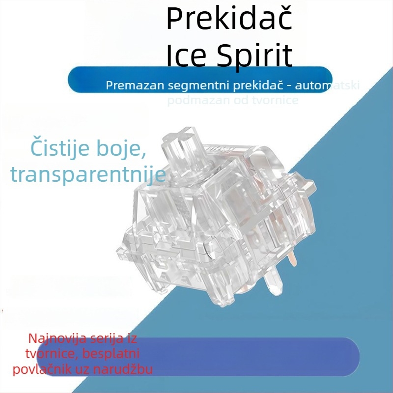 Mehanički prekidač tipkovnice – pet-pin, RGB pozadinsko osvjetljenje, višestruka povezanost (žično, Bluetooth, 2.4G)