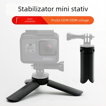Beizhen Bj-02 ručni gimbal stabilizator sa stativom, ABS plastika, nosivost 1–2 kg, mini stativ za mobitel