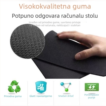 AODUKE debela podloga za miš, tkanina, za računalo, ured i gaming, protuklizna i otporna na mrlje