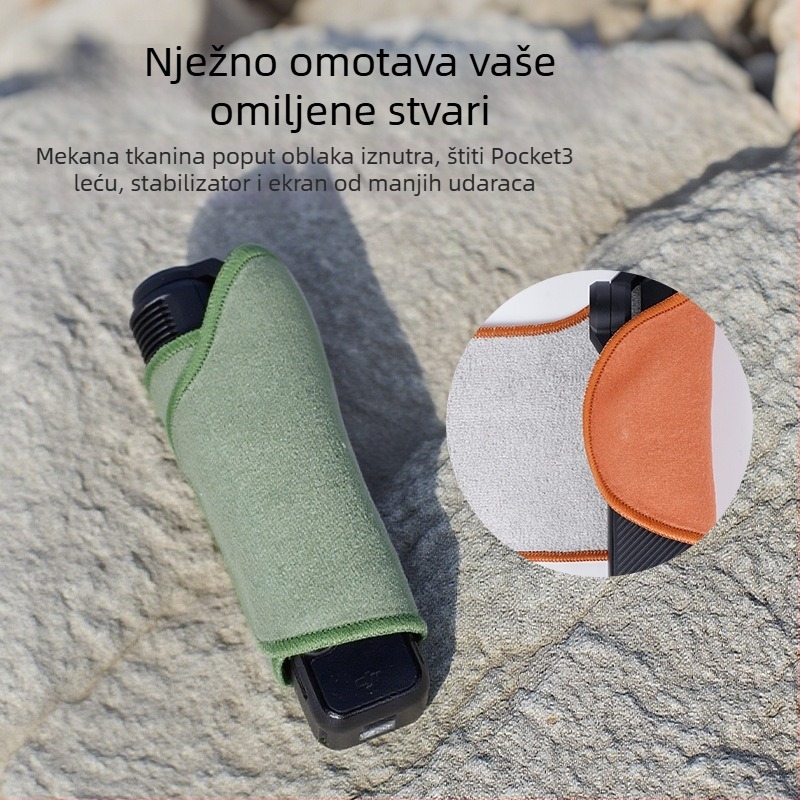 Ying Hao Vanjska torba za kameru s poliester-pamučnom podstavom, kompatibilna s općom digitalnom uređaju, težina 100 g, uključuje vrećicu s mjehurićima i perl foliju