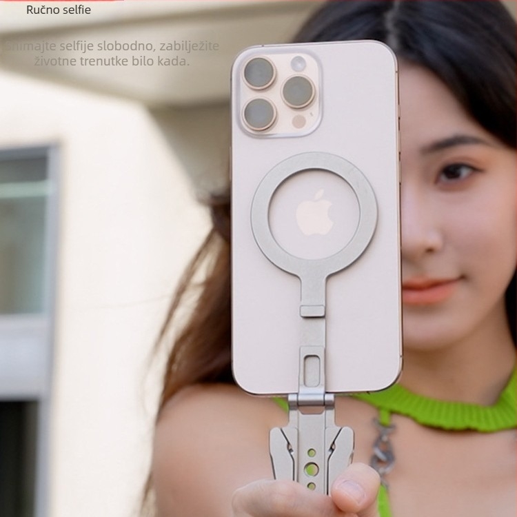 Magnetski sklopivi držač telefona za snimanje iznad, anti-šok, ABS materijal