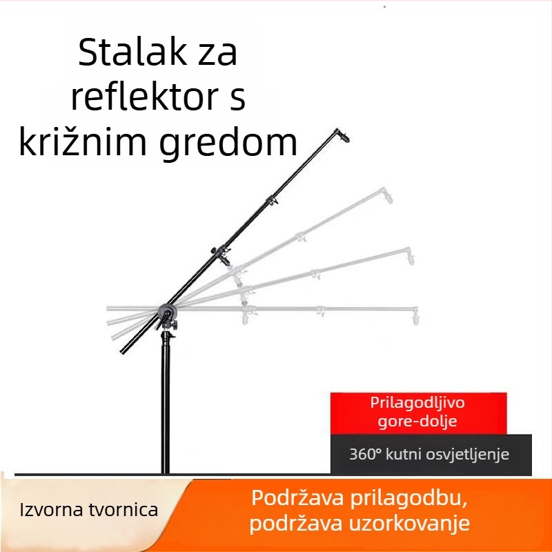 Karbonski križni nosač za reflektore – Studijska oprema za fotografiju i video