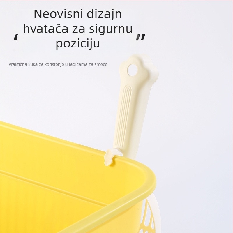 Lopatica za mačji pijesak s finim otvorima – dva u jednome za tofu mačji pijesak