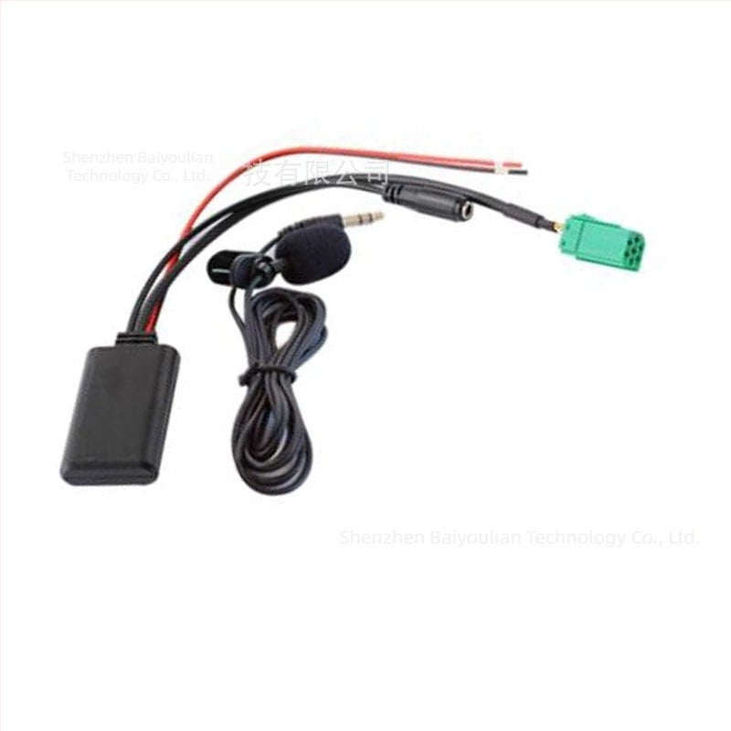 Bluetooth hands-free za Renault — Bluetooth 5.0, 12V napajanje, ugradnja u stražnji CD utor, osjetljivost mikrofona -40dB