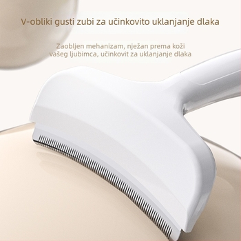 Četka za mačke, dvostruki češalj, uklanja labave dlačice, pogodna za kratku i dugu dlaku, marka Changyao