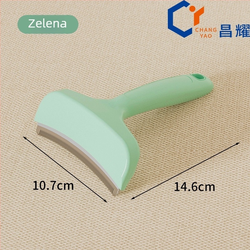 Četka za mačke, dvostruki češalj, uklanja labave dlačice, pogodna za kratku i dugu dlaku, marka Changyao