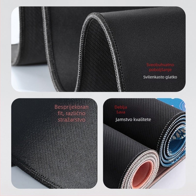 Velika podloga za stol od prirodnog kaučuka, protivklizna površina, prijenos topline, OEM prilagodljivo