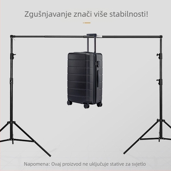 Teleskopski stalak za pozadinu fotografije – aluminijska legura, nosivost 2–5 kg, model YX-BJJ008, Kailin