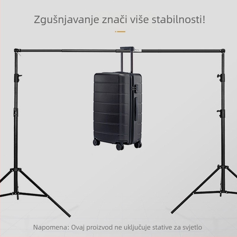 Teleskopski stalak za pozadinu fotografije – aluminijska legura, nosivost 2–5 kg, model YX-BJJ008, Kailin