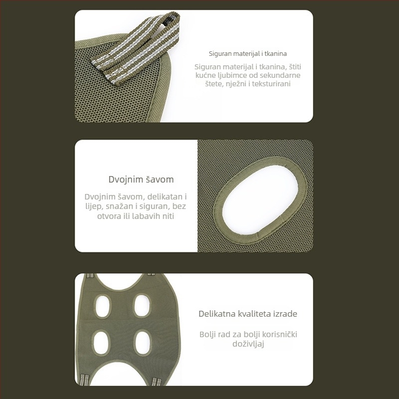 Torba za pranje mačaka, zaštita protiv ogrebotina, Višenamjenski alat za kupanje mačaka, čvrsti dizajn, 100 kom MR237