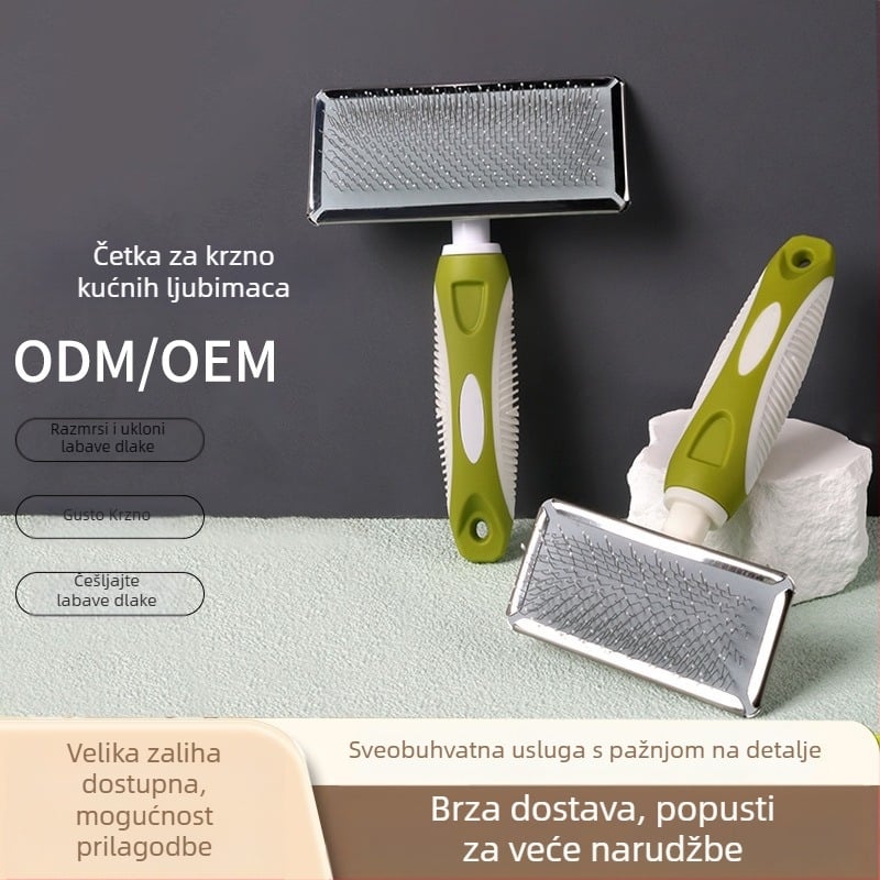 Četka za pse s igličastim češljem, plastična, Jbn, 100 kom