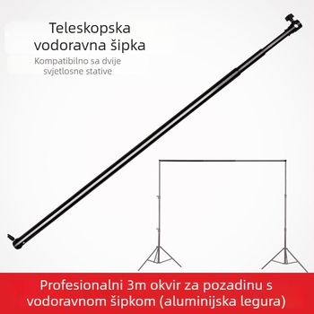 Teleskopska pozadinska križna šipka, aluminijska legura, jedna šipka