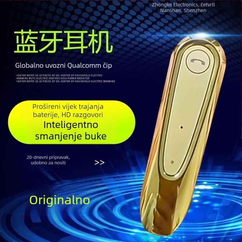 Kexinlang B45 Bežične Bluetooth slušalice, Bluetooth 5.0, domet 10 m, trajanje baterije 4–8 h, vodootporne, redukcija buke