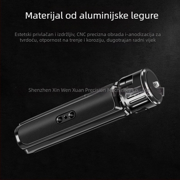 Stolni aluminijski tripod za stabilizator DJI Zhiyun, trokutasta baza, DSLR oprema, model 8185, 1 segment, bez ploče brzog otpuštanja