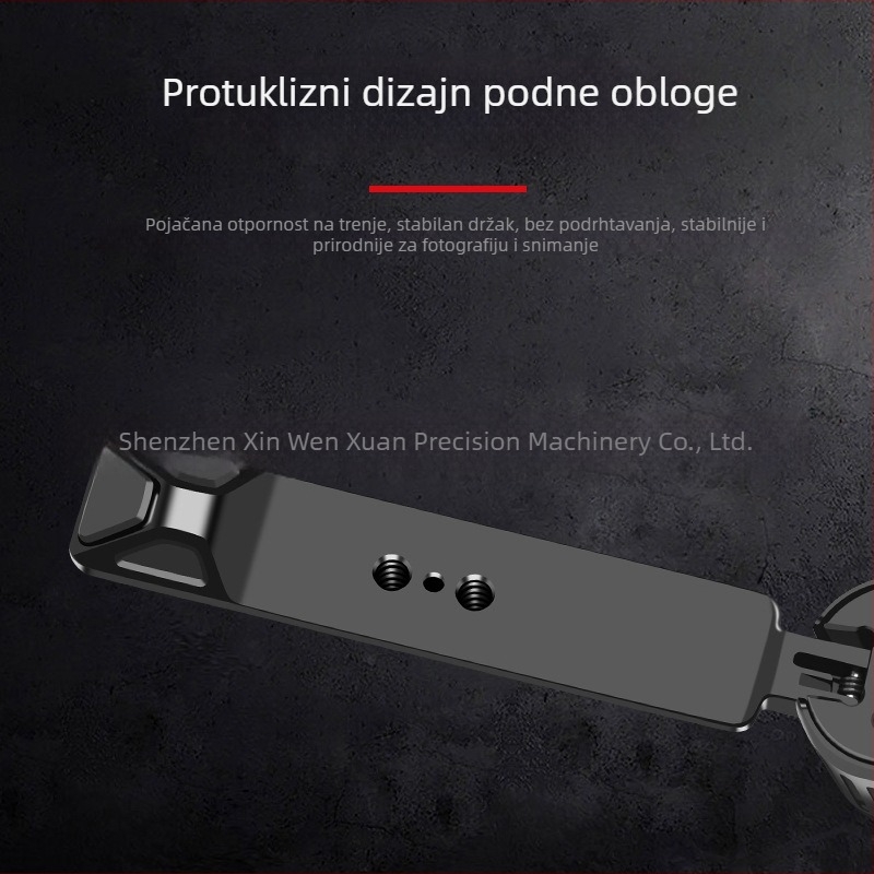 Stolni aluminijski tripod za stabilizator DJI Zhiyun, trokutasta baza, DSLR oprema, model 8185, 1 segment, bez ploče brzog otpuštanja