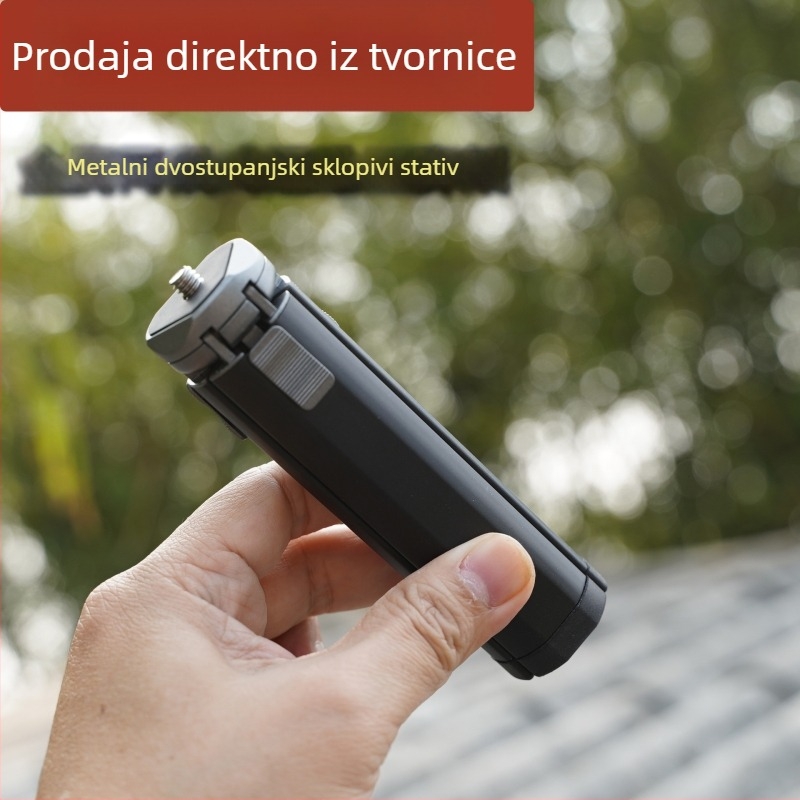 Stativ za DSLR kameru i mobitel – dvodijelni stolni stativ, aluminijska legura, masa 160 g