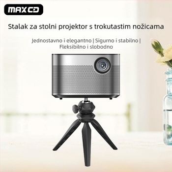 MAXCD Držač projekcije – Stolni stalak za telefon/projektor, Plastika, Prilagodljiv, Opći stil