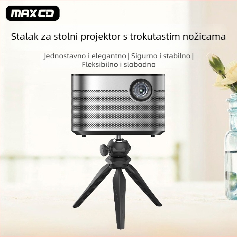 MAXCD Držač projekcije – Stolni stalak za telefon/projektor, Plastika, Prilagodljiv, Opći stil