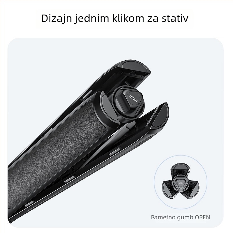 VRIG TP-21 selfie štapić za sportske kamere – kompatibilan s GoPro/Action/Insta360, univerzalan, plastični