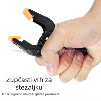 Stalak za pozadinu za studijsku fotografiju - Plastična konstrukcija, Model: snažni klip, Pogodno za fotografiranje proizvoda, Težina 0.1 kg