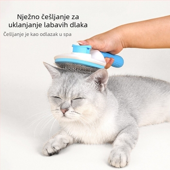 Češalj za njegu kućnih ljubimaca za pse i mačke – PP materijal, uklanjanje dlaka i češljanje