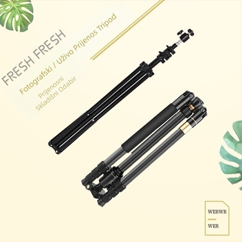 Torba za stativ za fotografiju od Oxford platna, vodootporna i otporna na habanje, unutarnja podstava od najlona, naramenica s zračnim jastukom