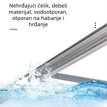 Stalak za fotografiju od nehrđajućeg čelika, 3-dijelni, nosivost 10 kg, cijev promjera 19–30 mm, težina 2,5 kg