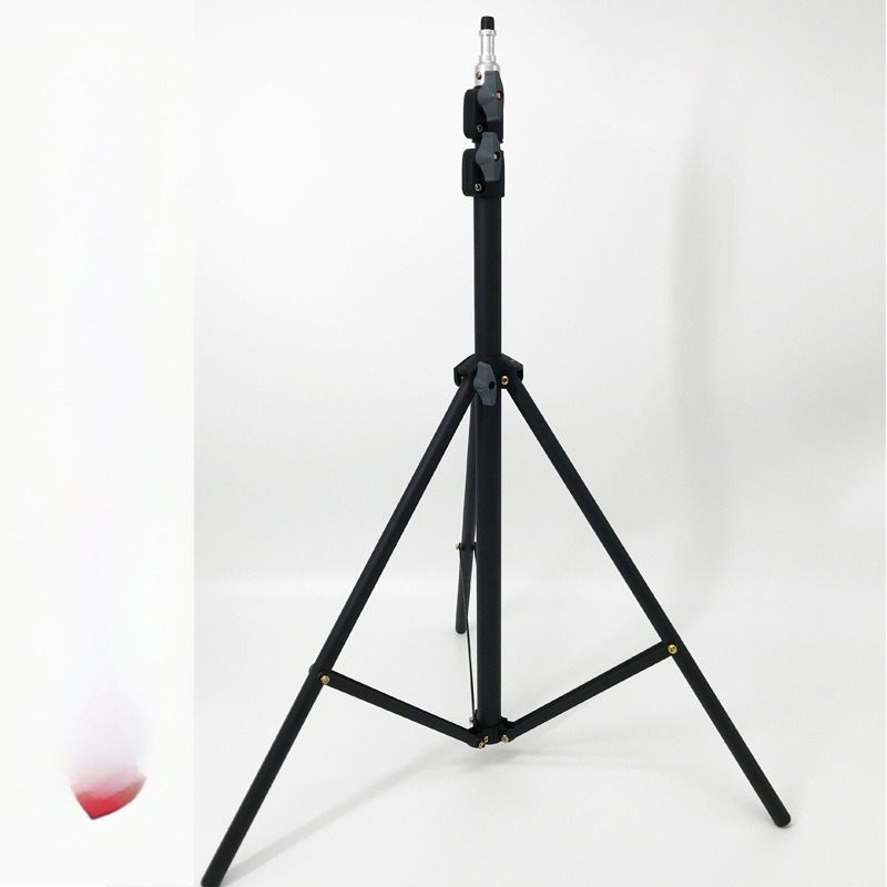Tripod za livestream od karbonskog čelika, ojačani stativ za fotografijsko osvjetljenje, vanjski podni rasvjeta i nosač za telefon s glavom pan-tilt