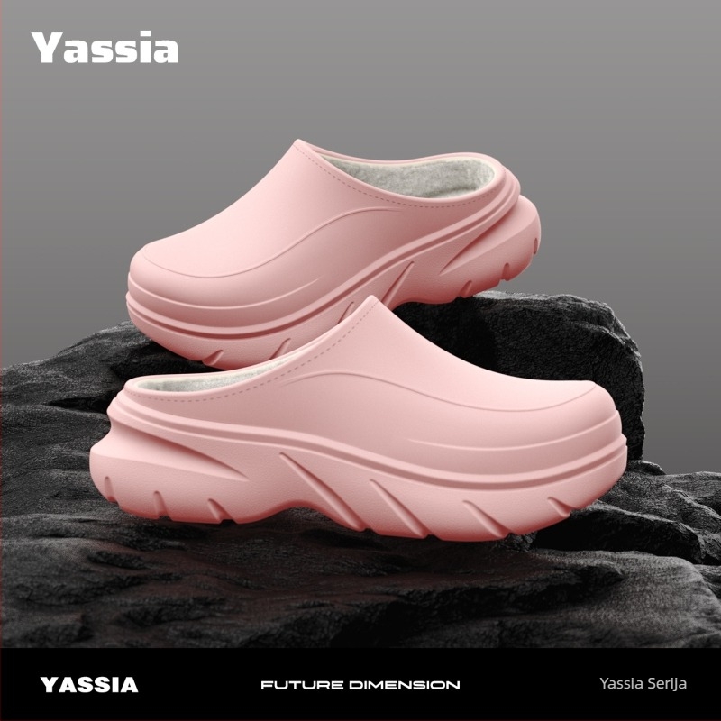 Vanjske tople pamučne papuče s protukliznom podlogom i EVA+pluš gornji dio, Baotou zatvaranje, izlazak jesen 2025, za mlađe 18–40