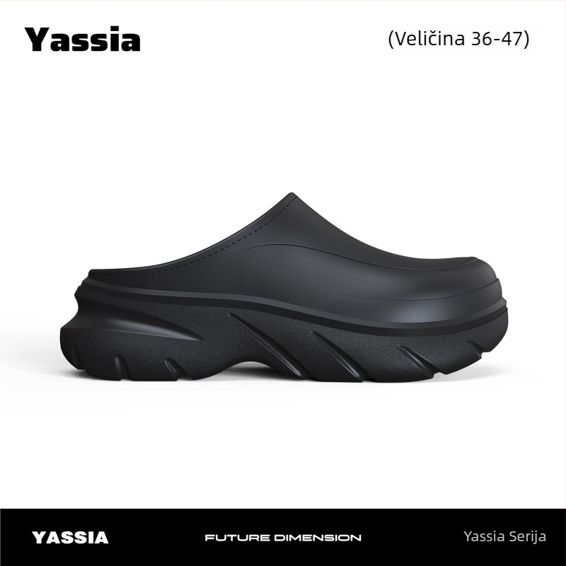 Vanjske tople pamučne papuče s protukliznom podlogom i EVA+pluš gornji dio, Baotou zatvaranje, izlazak jesen 2025, za mlađe 18–40