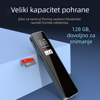 Fanmu L12 Snimačko pero - Profesionalno HD smanjenje buke, prenosno uređaj za transkripciju s velikim kapacitetom