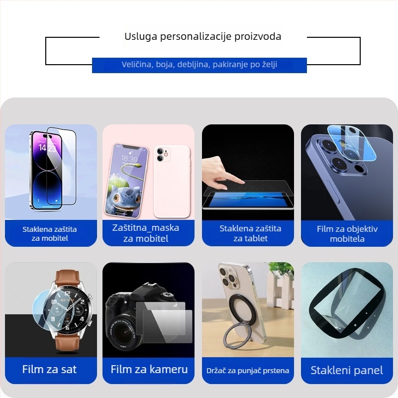 Xuyi kaljeno staklo zaštitna folija za objektiv i zaslon Insta360 AcePro2