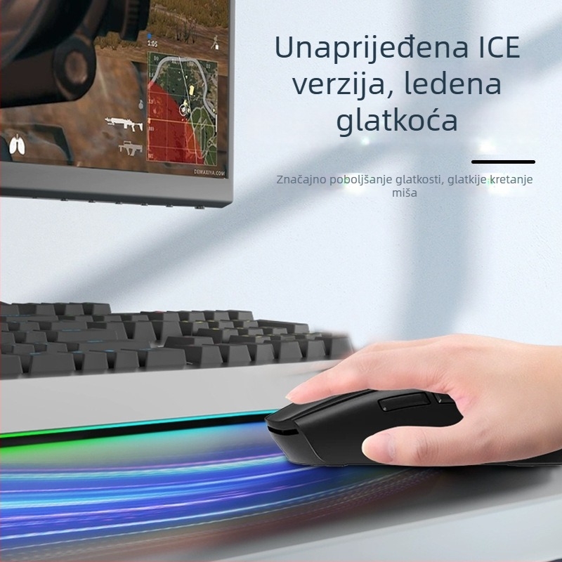 Podloge za miš G3 Ultra/PRO/MAX – Ice Edition, otporne na habanje, protuklizne, plastično oblikovane