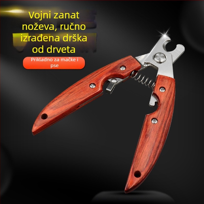 Klešta za nokte za pse, nehrđajući čelik, YILIDOG, kutija od 100 kom.