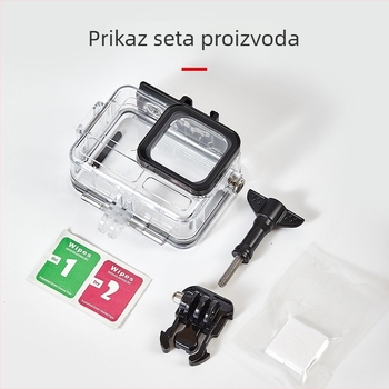 Vodootporno kućište za Shadow Stone ACE PRO1/2 akcijsku kameru; plastika; model A-ISAP-WC; adapter filtra; za vanjsku uporabu