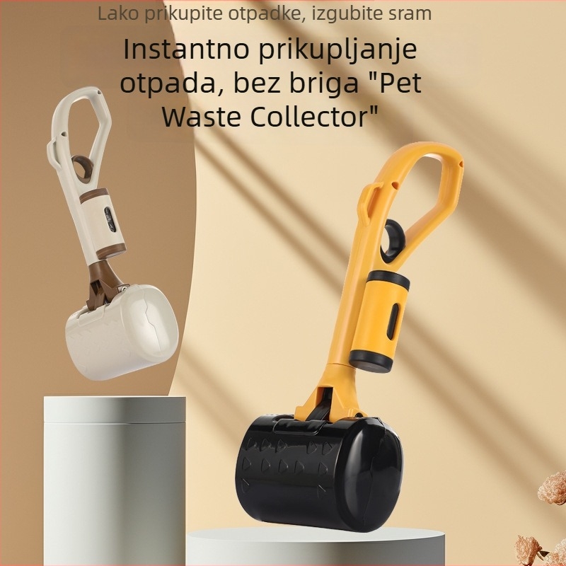 Kompaktna lopatica za pseće izmet, za šetnje, prenosni alat za sakupljanje izmeta (Porijeklo: Zhejiang; Kategorija: Toalet; Domaće)