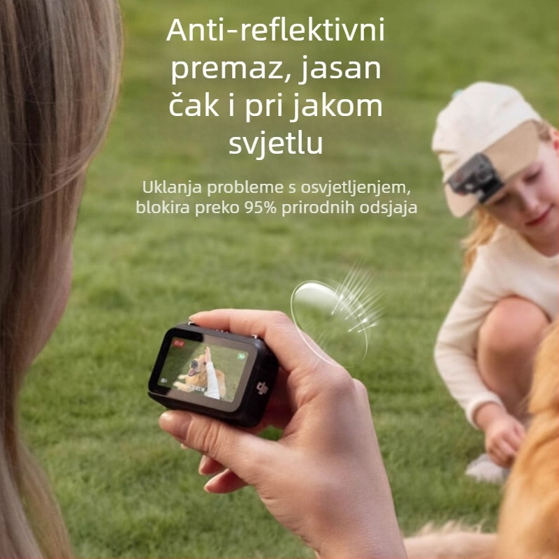 Zaštitna folija za zaslon DJI Osmo Nano AR Film za Osmo Nano — Materijal: Pterylene glicol, Prilagodljivo logo, Uključuje AR film, torbica za dodatke i ambalažu