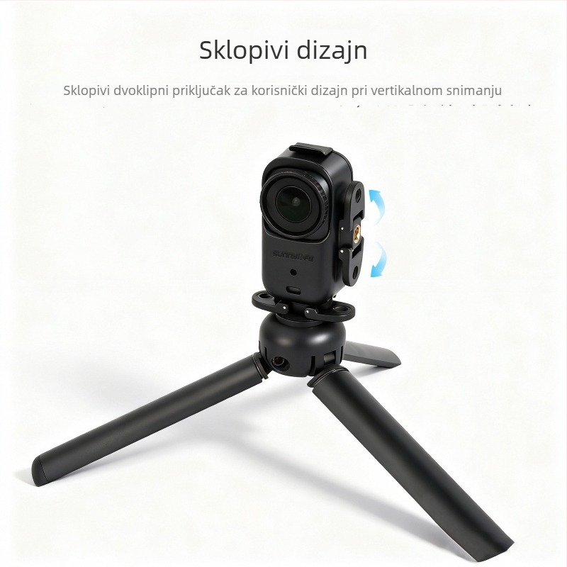 Osmo Nano horizontalno/vertikalno držač snimanja s adapterom proširenog okvira i brzim otpuštanjem, model On-bk065; kompatibilan s Osmo Nano; materijal: plast
