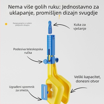 Jinxing lopatica za skupljanje izmeta kućnih ljubimaca - plastična, za pse i mačke, za vanjsku upotrebu