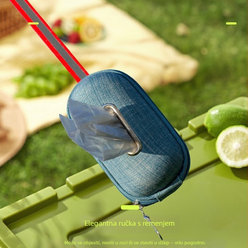 Kutija za vrećice za kućne ljubimce s prijenosnim kukom za šetnje — 200 vrećica po kutiji, brend Jinha