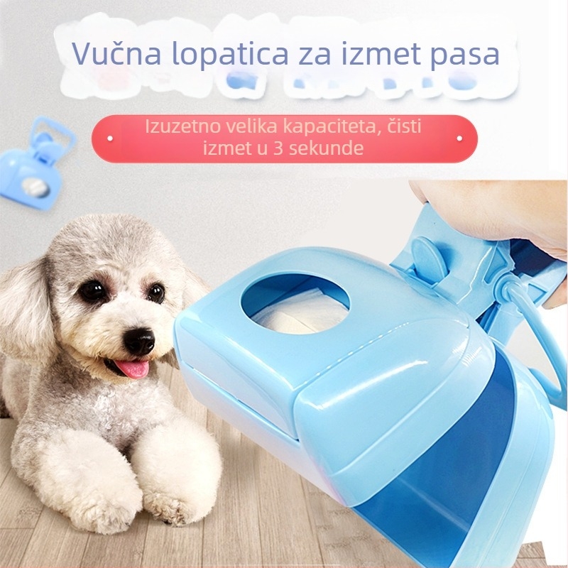 Plastični set za skupljanje psećih izmeta sa vrećicama Maddie, 60 kom