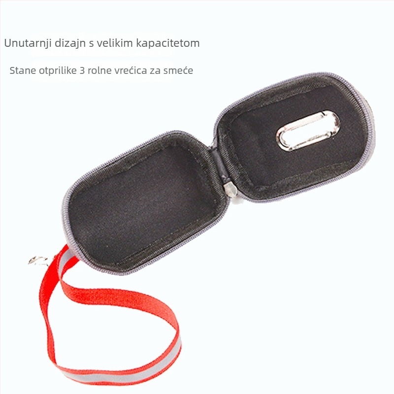 Dangkang Dispenzer i skladište vrećica za otpad kućnih ljubimaca, prenosni i sklopivi, ENA materijal, za mačke i pse