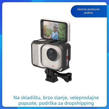 Zaštitni plastični okvir za Insta360 GO Ultra s adapterom brzog otpuštanja (Materijal: plastika; Kompatibilan model: Insta360 GO Ultra; Zaštita od padova)