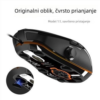 Mišja stopala - model 12233; kompatibilno s mišem; materijal: drugi; značajke: prijenos bez ljepila, glatko djelovanje, precizne utičnice/slotovi, izvrsna izrada; prilagođeni uzorci dostupni