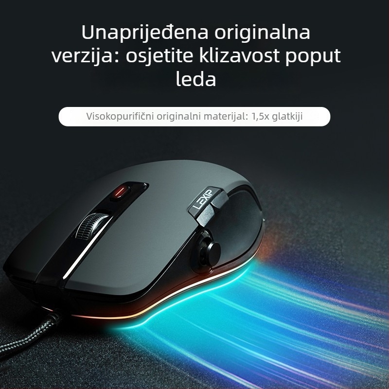 Mišja stopala - model 12233; kompatibilno s mišem; materijal: drugi; značajke: prijenos bez ljepila, glatko djelovanje, precizne utičnice/slotovi, izvrsna izrada; prilagođeni uzorci dostupni