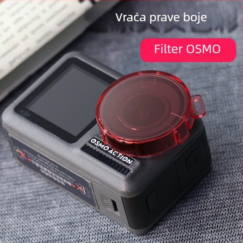 Set filtra za podvodno snimanje za OSMO ACTION - Akrilni filter za kameru OSMO ACTION