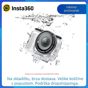 Potapljačko kućište za Insta360 GO Ultra tvrtke Shadow stone – kompatibilno s Insta360 GO Ultra; Materijal: plastika, staklo, metal; Značka: Shadow stone; Model: Diving shell; Jamstvo: tri