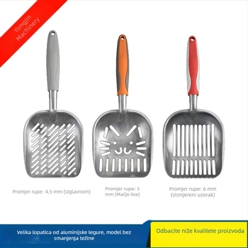 ASPET kašika za mačji pijesak, PE materijal, porijeklo Ningbo, kategorija proizvoda: toalet