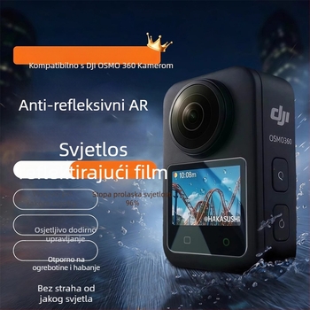 DJI Osmo 360 AR anti-refleksijski zaštitni film, veličina 52×39 mm, 96% propusnost svjetla