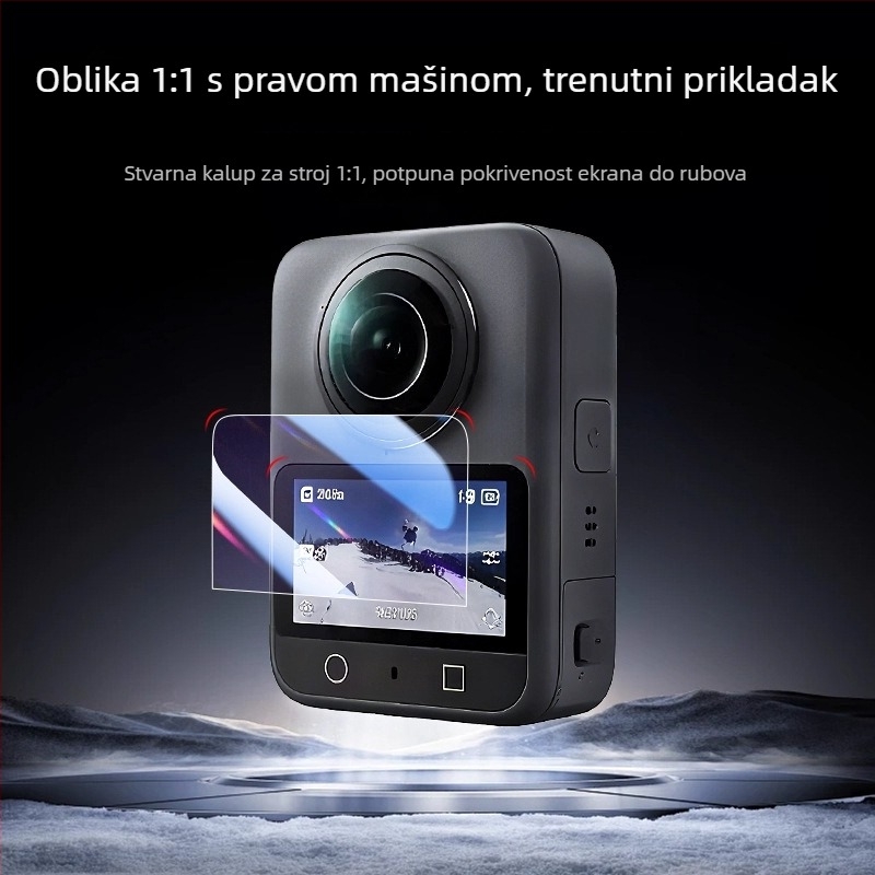 DJI Osmo 360 AR anti-refleksijski zaštitni film, veličina 52×39 mm, 96% propusnost svjetla